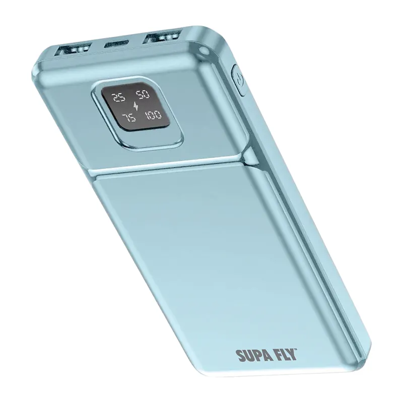 Supa-Fly Power Bank 10000mAh Blue