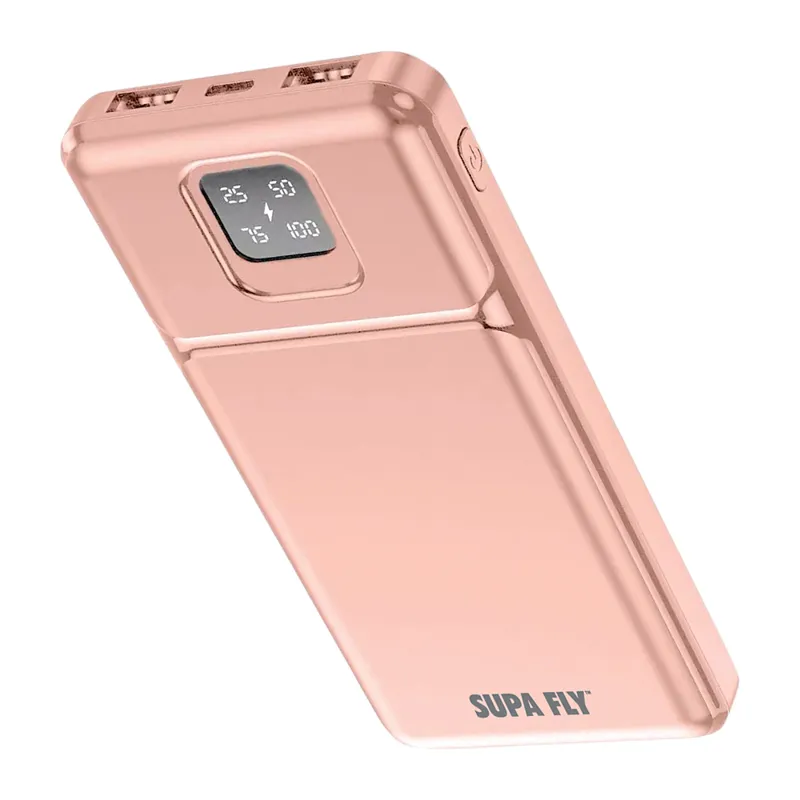 Supa-Fly Power Bank 10000mAh Rose Gold