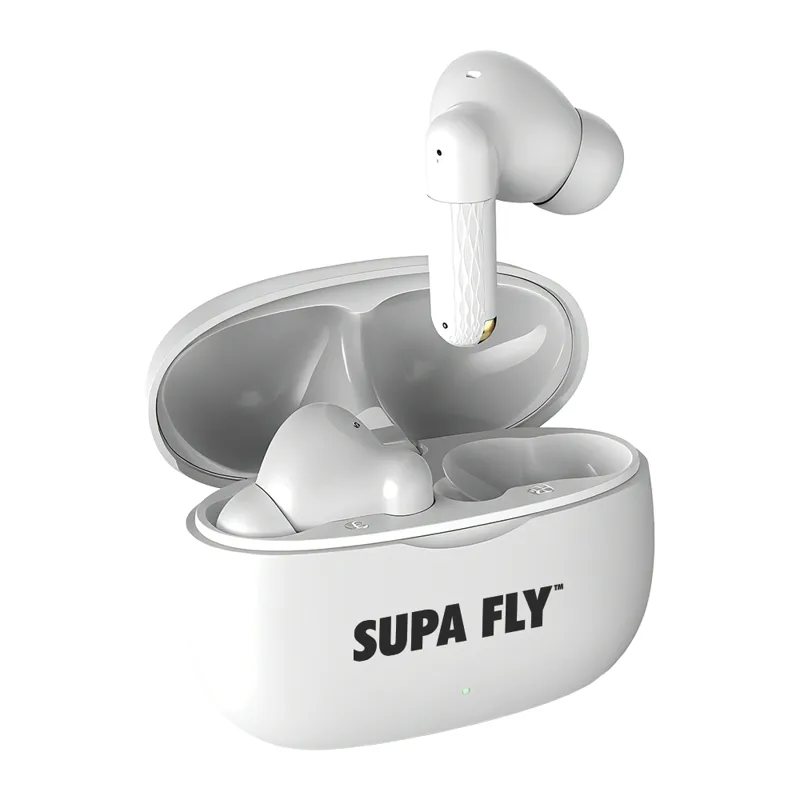 Supa-Fly TWS Earbuds White