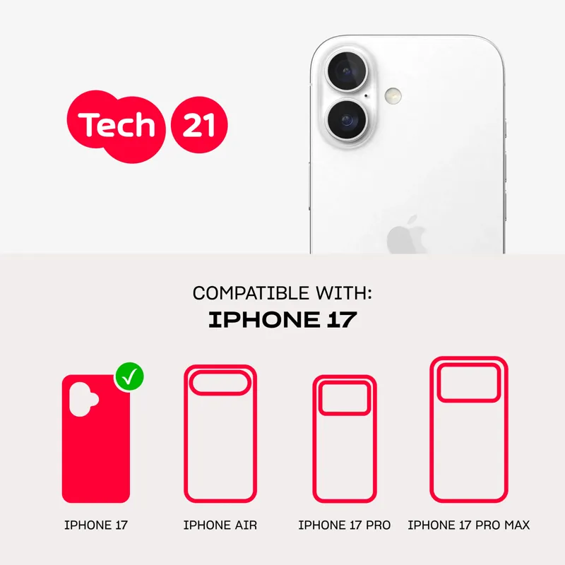 Tech21 Case Apple iPhone 17 Black